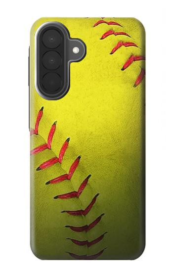S3031 Yellow Softball Ball Case For Samsung Galaxy A27