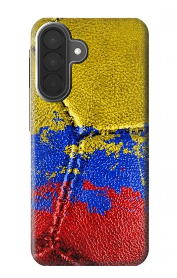 S3306 Colombia Flag Vintage Football Graphic Case For Samsung Galaxy A27