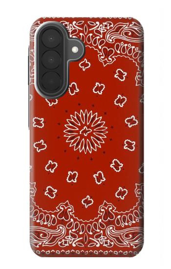 S3355 Bandana Red Pattern Case For Samsung Galaxy A27