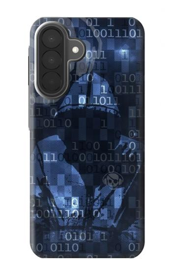 S3431 Digital Code Cyber Hacker Case For Samsung Galaxy A27