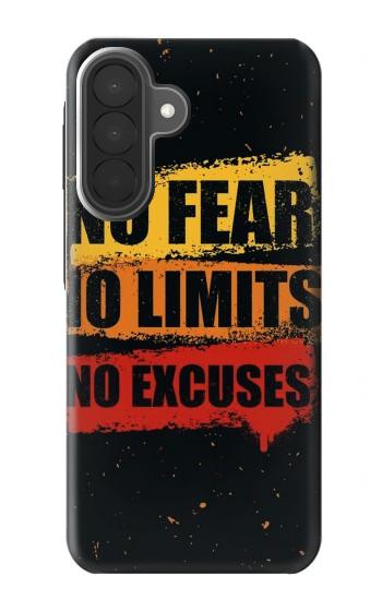 S3492 No Fear Limits Excuses Case For Samsung Galaxy A27