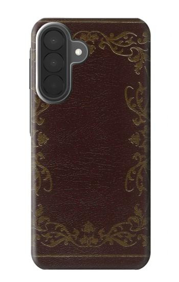 S3553 Vintage Book Cover Case For Samsung Galaxy A27