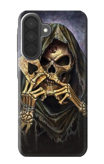 S3594 Grim Reaper Wins Poker Case For Samsung Galaxy A27