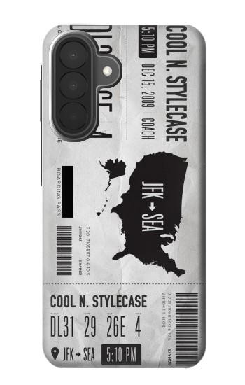 S3615 Airline Boarding Pass Art Case For Samsung Galaxy A27