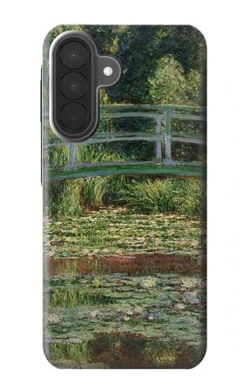 S3674 Claude Monet Footbridge and Water Lily Pool Case For Samsung Galaxy A27