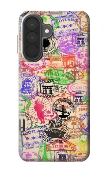 S3904 Travel Stamps Case For Samsung Galaxy A27