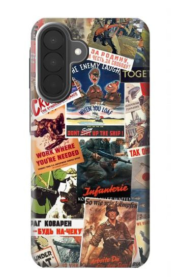 S3905 Vintage Army Poster Case For Samsung Galaxy A27