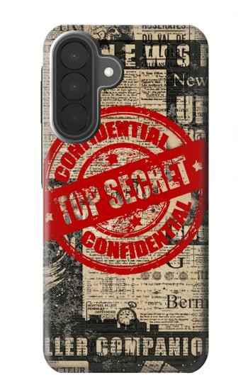 S3937 Text Top Secret Art Vintage Case For Samsung Galaxy A27