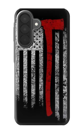 S3958 Firefighter Axe Flag Case For Samsung Galaxy A27