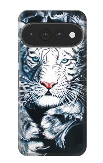 S0265 White Tiger Case For Google Pixel 11, 11 Pro