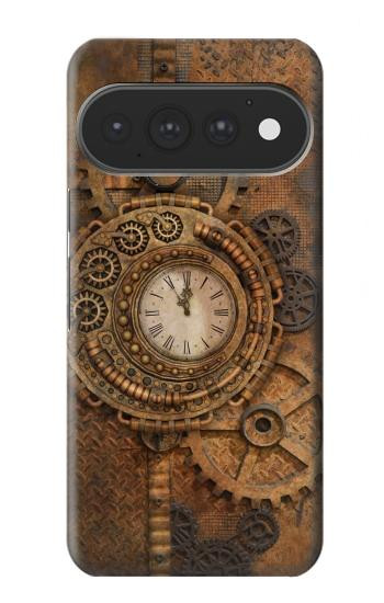 S3401 Clock Gear Steampunk Case For Google Pixel 11, 11 Pro