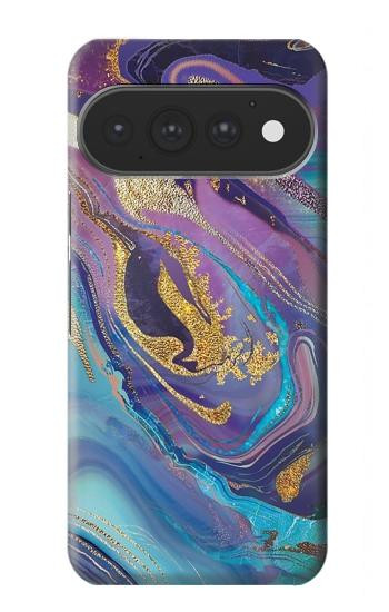 S3676 Colorful Abstract Marble Stone Case For Google Pixel 11, 11 Pro