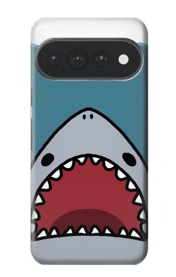 S3825 Cartoon Shark Sea Diving Case For Google Pixel 11, 11 Pro