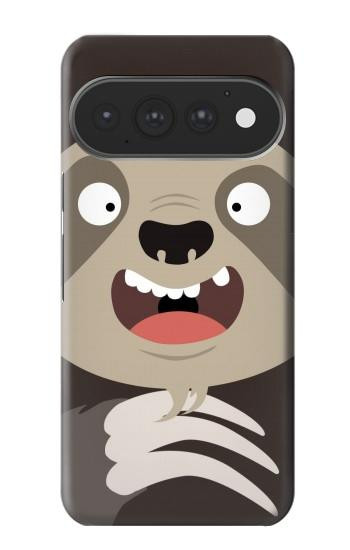 S3855 Sloth Face Cartoon Case For Google Pixel 11, 11 Pro