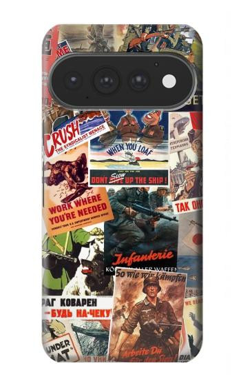 S3905 Vintage Army Poster Case For Google Pixel 11, 11 Pro