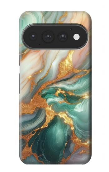 S3993 Green Marble Gold Veins Case For Google Pixel 11, 11 Pro