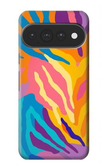 S4037 Colorful Zebra Pattern Case For Google Pixel 11, 11 Pro