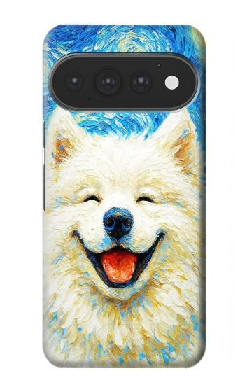 S4064 Smile Dog Van Gogh Starry Night Case For Google Pixel 11, 11 Pro