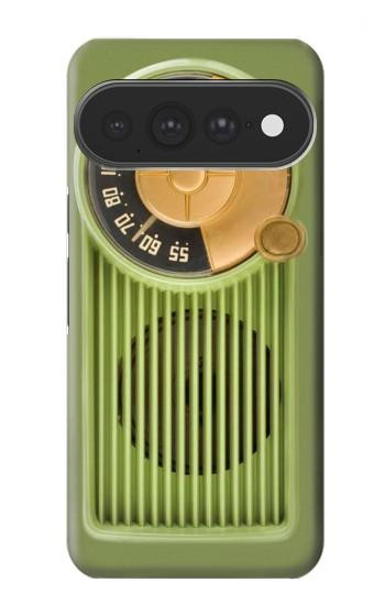 S2656 Vintage Bakelite Radio Green Case For Google Pixel 11 Pro XL