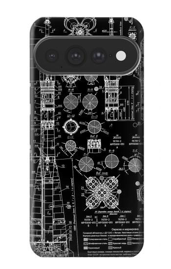 S3436 Apollo Blue Print Case For Google Pixel 11 Pro XL