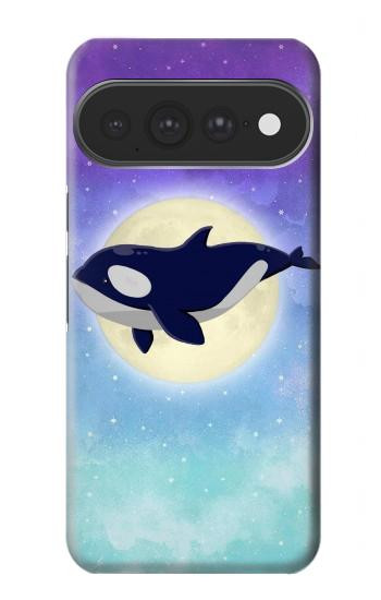 S3807 Killer Whale Orca Moon Pastel Fantasy Case For Google Pixel 11 Pro XL