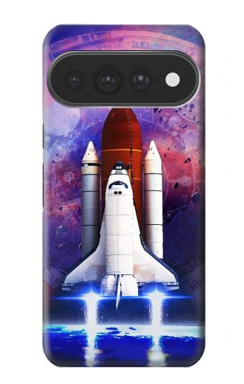 S3913 Colorful Nebula Space Shuttle Case For Google Pixel 11 Pro XL