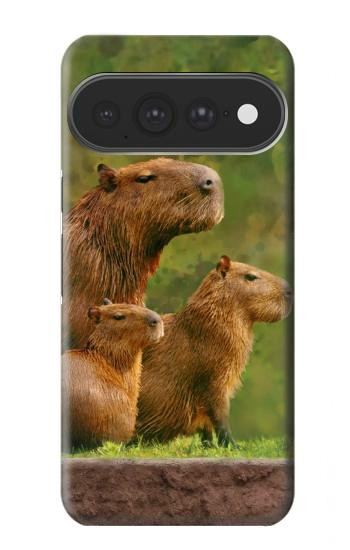 S3917 Capybara Family Giant Guinea Pig Case For Google Pixel 11 Pro XL