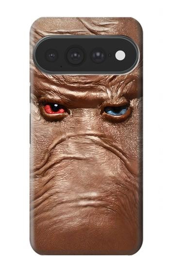 S3940 Leather Mad Face Graphic Paint Case For Google Pixel 11 Pro XL