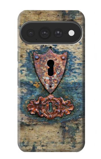 S3955 Vintage Keyhole Weather Door Case For Google Pixel 11 Pro XL