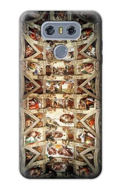 S0177 Michelangelo Chapel ceiling Case For LG G6