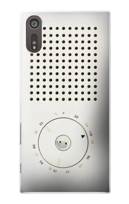 S1857 Retro Transistor Radio Case For Sony Xperia XZ
