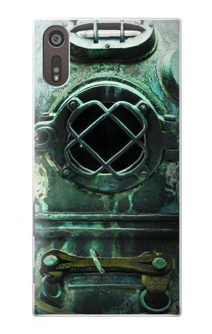 S2632 Antique Vintage Deep Sea Diver Helmet Case For Sony Xperia XZ