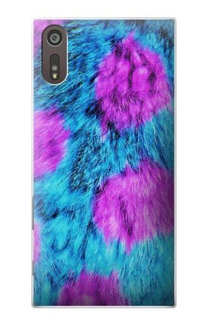 S2757 Monster Fur Skin Pattern Graphic Case For Sony Xperia XZ