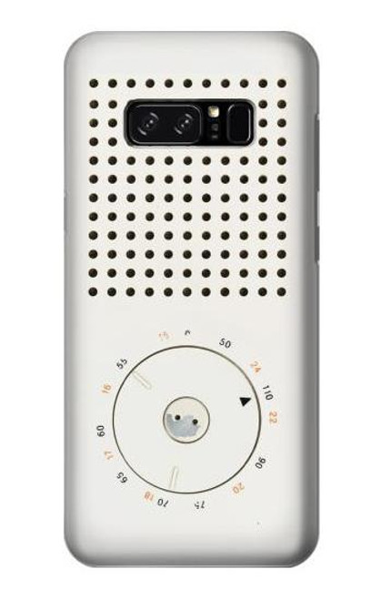 S1857 Retro Transistor Radio Case For Note 8 Samsung Galaxy Note8
