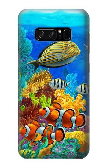 S2568 Sea Seabed Fish Corals Underwater Ocean Case For Note 8 Samsung Galaxy Note8