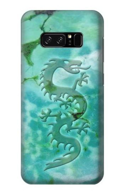 S2653 Dragon Green Turquoise Stone Graphic Case For Note 8 Samsung Galaxy Note8