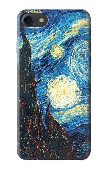 S0582 Van Gogh Starry Nights Case For iPhone 7, iPhone 8