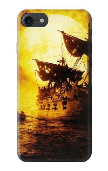S0841 Pirates Black Pearl Case For iPhone 7, iPhone 8