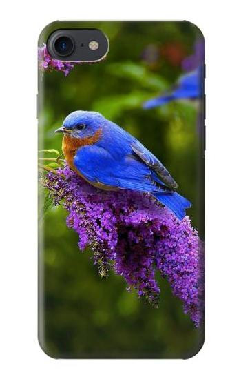 S1565 Bluebird of Happiness Blue Bird Case For iPhone 7, iPhone 8