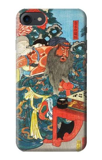 S1826 Utagawa Kuniyoshi Guan Yu Case For iPhone 7, iPhone 8
