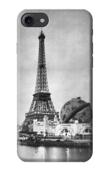 S2350 Old Paris Eiffel Tower Case For iPhone 7, iPhone 8
