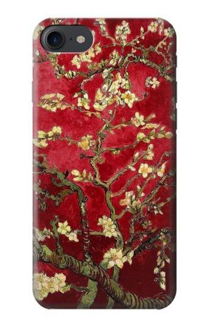 S2414 Red Blossoming Almond Tree Van Gogh Case For iPhone 7, iPhone 8