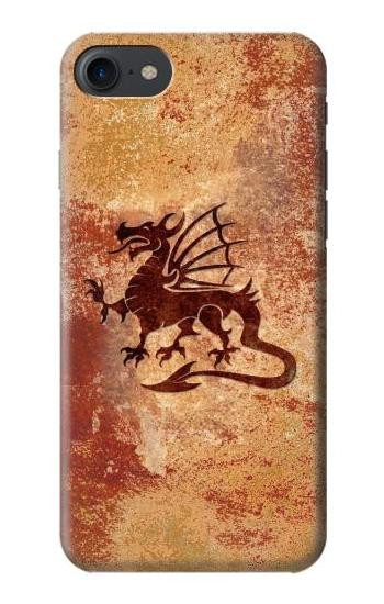 S2485 Dragon Metal Texture Graphic Printed Case For iPhone 7, iPhone 8