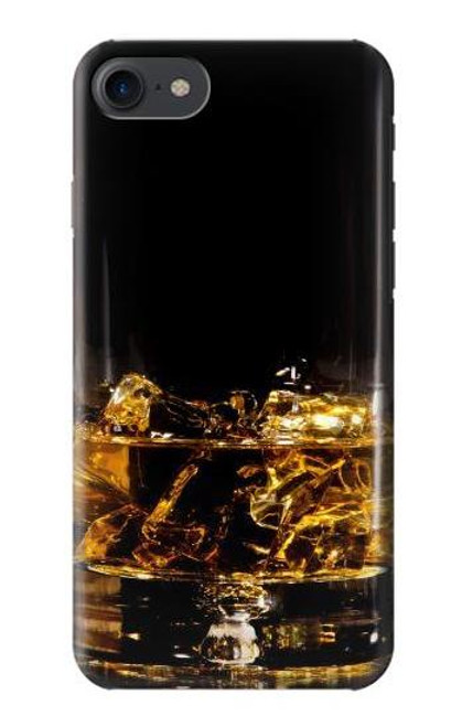 S2742 Ice Whiskey Whisky Glass Case For iPhone 7, iPhone 8