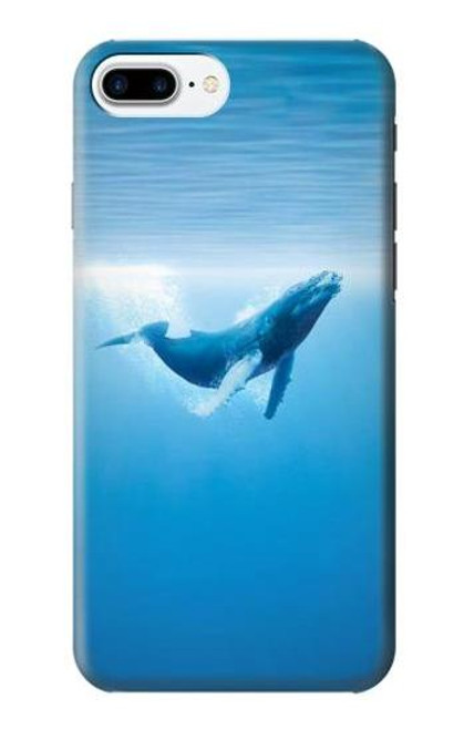 S0843 Blue Whale Case For iPhone 7 Plus, iPhone 8 Plus