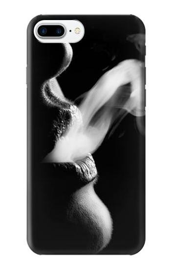 S0917 Sexy Lip Girl Smoking Case For iPhone 7 Plus, iPhone 8 Plus