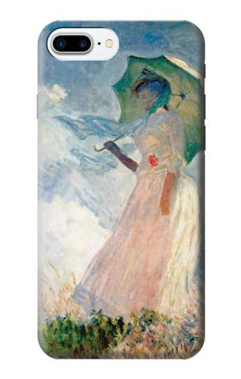 S0998 Claude Monet Woman with a Parasol Case For iPhone 7 Plus, iPhone 8 Plus
