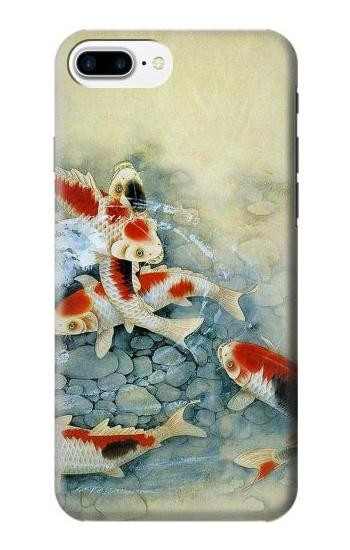 S1654 Koi Carp Fish Art Painting Case For iPhone 7 Plus, iPhone 8 Plus