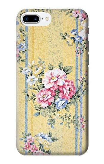 S2229 Vintage Flowers Case For iPhone 7 Plus, iPhone 8 Plus
