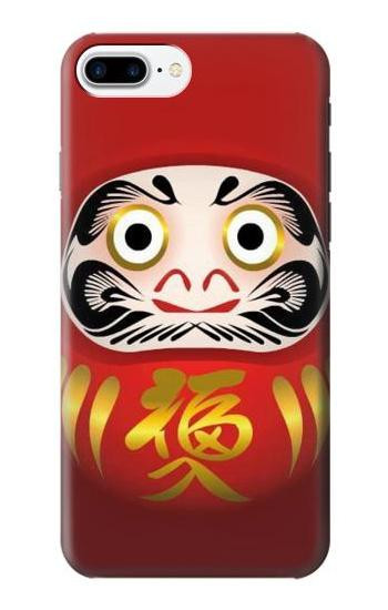 S2839 Japan Daruma Doll Case For iPhone 7 Plus, iPhone 8 Plus